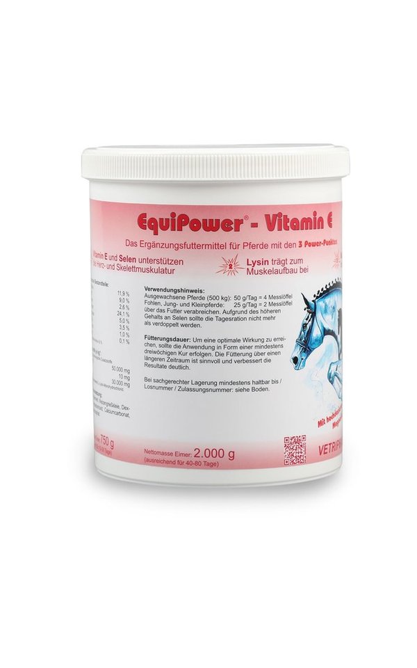 EquiPower Vitamin E 750 g